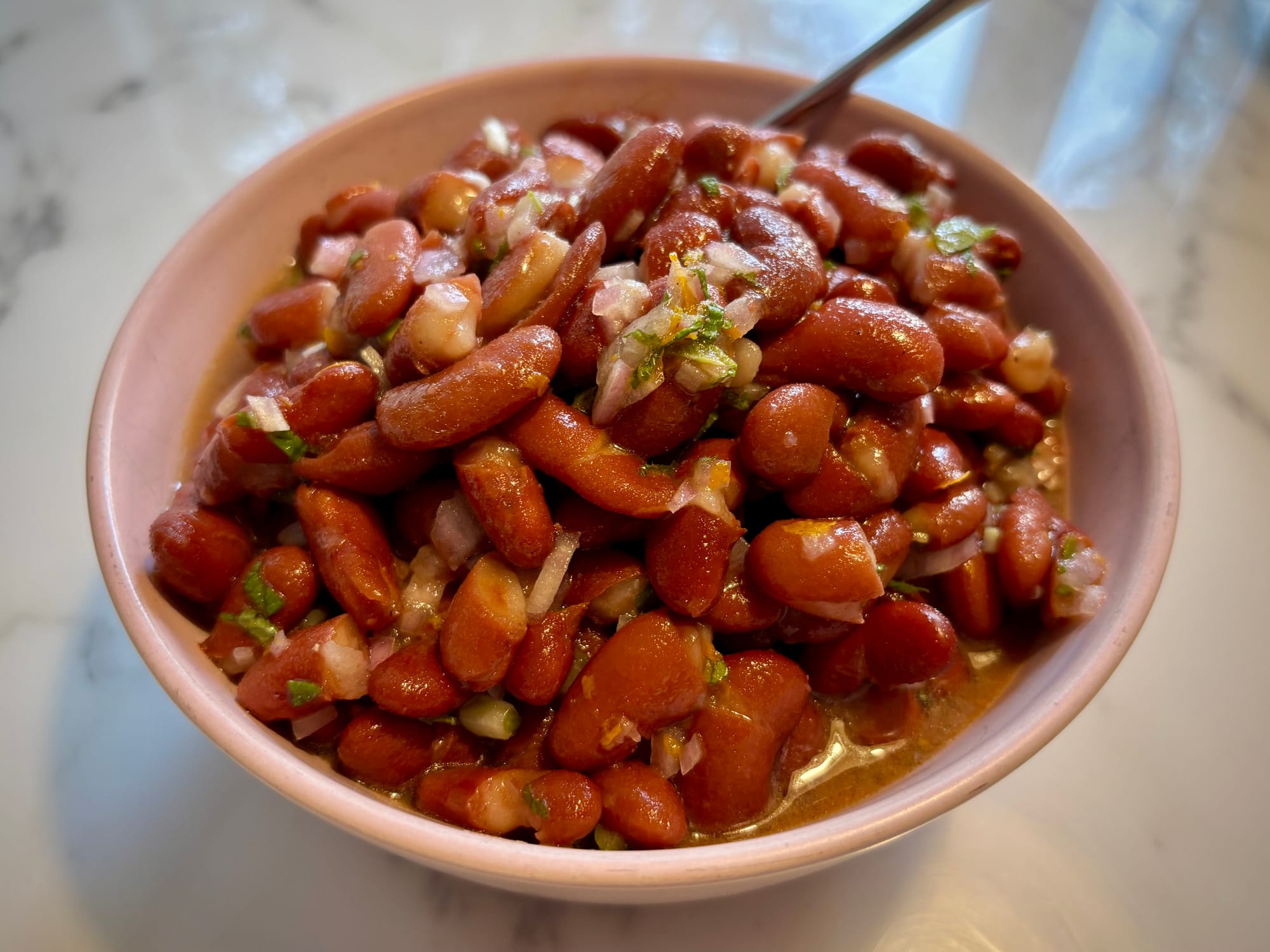 Red bean salad